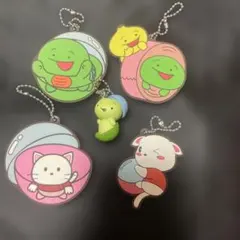 まいぜんシスターズ キーホルダー 5点セット(カプセルトイ)