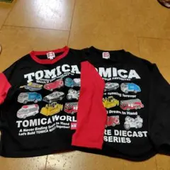 TOMICA ロング Tシャツ 110cm 2枚セット