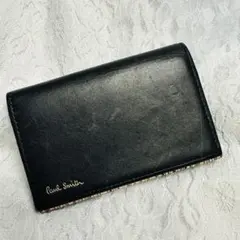 Paul Smith 黒 レザー 名刺入れ