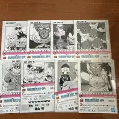 一番くじドラゴンボール　40th Ｇ賞コミックスクリアファイルセット　８種