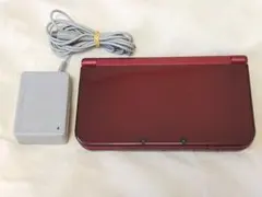 【美品】Newニンテンドー3DSLL本体 メタリックレッド