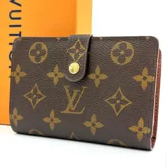 【美品】ルイヴィトン モノグラム ポルトモネ ビエ ヴィエノワ がま口 財布