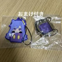 原神 刻晴 原神くじ 1番くじ ラバーストラップ 神の目 雷 おまけ付き