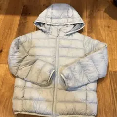 【美品】UNIQLO ライトブルー ダウンコート 140