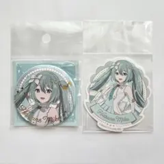 開かれた窓のセカイの初音ミク　劇場版プロジェクトセカイ　プロセカ　缶バッジ