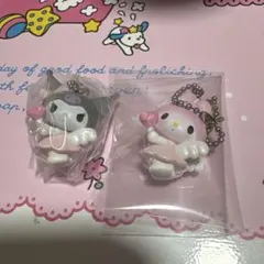 サンリオ 夢みるエンジェルスイング　マイメロ　クロミ　ガチャガチャ