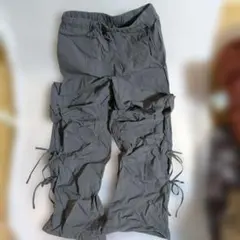 GU カーゴパンツ Sサイズ グレー