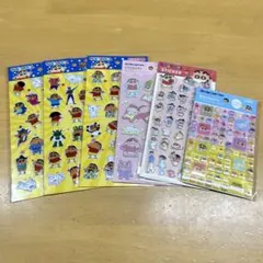 クレヨンしんちゃんシール６点セット【②】