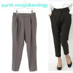 earth music&ecology テーパードパンツ