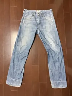 希少レア rogan デニムパンツ ダメージ加工 w32 - メルカリ