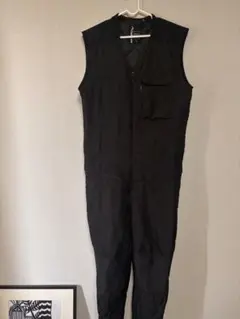 ワークマン　FieldCore ノースリーブオーバーオール L 黒