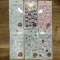 値下げ中　サンリオ　シール　6枚セット　新品未使用