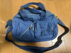 Kipling ブルー ショルダーバッグ