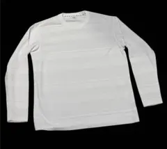 TAKEO KIKUCHI ホワイト長袖Tシャツ