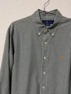 Ralph Lauren チェック柄 ボタンダウンシャツ