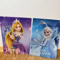 ラプンツェル&エルサクリアファイル