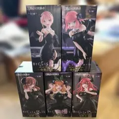 五等分の花嫁　フィギュア　BiCuteDark ダーク　一花　二乃　三玖　四葉