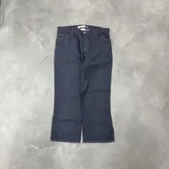 ZARA ザラ ワイドレッグバギーデニムパンツ EU40 - メルカリ