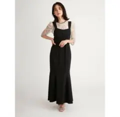 snidel♡コルセットマーメイドジャンスカブラック