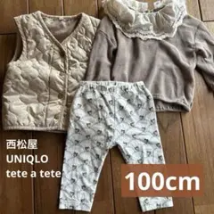 まとめ売り　子供服　100cm 女の子　春服　西松屋　ユニクロ　バースデイ