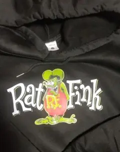 Rat Fink ブラックパーカー