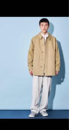 CITEN (ユナイテッドアローズ) バルカラーハーフコート ベージュ