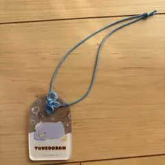 食玩 福福 お守り風 アクリルキーホルダー タキシードサム