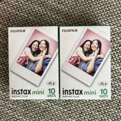 instax mini フィルム　10枚　2個セット