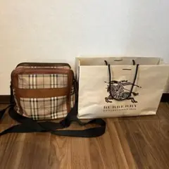 Burberry チェック柄 ショルダーバッグ