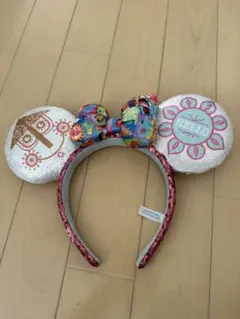 ディズニーカチューシャ　イッツァスモールワールド