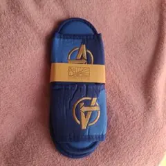 香港ディズニーハリウッドホテルアベンジャーズ スリッパ 青レディース用　非売品