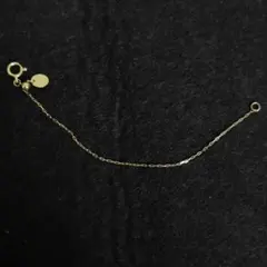 最短翌日配送◎K10アジャスターチェーン イエローゴールド10cm agete