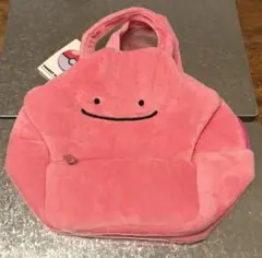 【新品未使用】【タグ付き】ポケモン メタモン フェイスバッグ ピンク