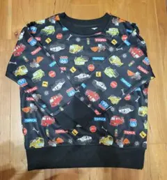 トミカ 裏起毛トレーナー 130サイズ