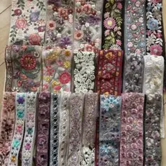 インド刺繍リボン　アソートセット