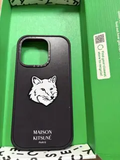 MAISON KITSUNÉ フォックスヘッド iPhoneケース14 Pro