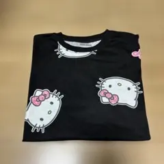 新品 キティ 半袖 Tシャツ Lサイズ ヒョウ柄