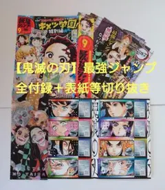 【鬼滅の刃】最強ジャンプ９月号付録　マルチクリアファイル＆ステッカー（全16種）