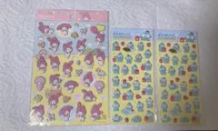 ぷくっとシール　ペタペタシール　サンリオ　セット