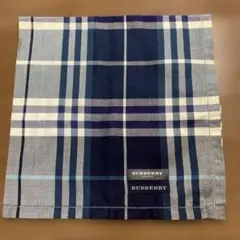BURBERRY チェック柄 ハンカチ 約45cm x 45cm