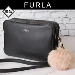 希少✨極美品✨フルラ　リリー　ショルダーバッグ　ダブルファスナー　レザー　黒 2025年最新】furla リリー 新品の人気アイテム - メルカリ