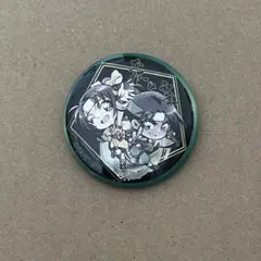 名探偵コナン 服部平次 遠山和葉 缶バッジ 大阪城 戦国