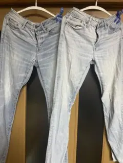 2本セット 『アメリカンイーグル』デニムパンツ ストレッチのサムネイル