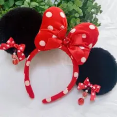 ディズニーリゾート　ミニー カチューシャ