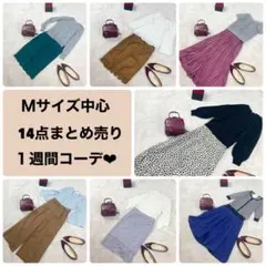 ㉘ Mサイズ レディースまとめ売 14点♡ 1週間コーデ