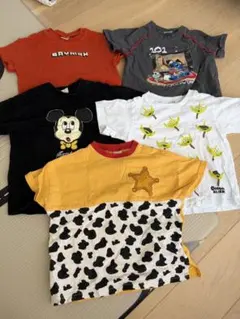 ディズニー　キッズ半袖Tシャツ　夏服セット