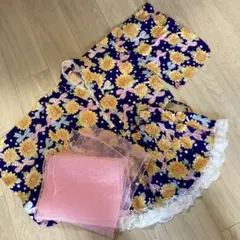 花柄着物ドレス サイズ120