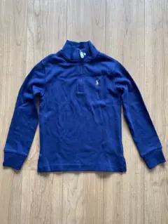 Polo Ralph Lauren 長袖カットソー　ハーフジップ 5 紺