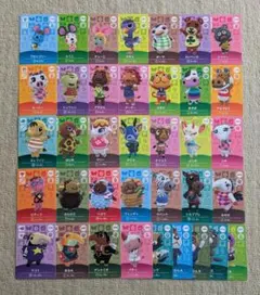 【匿名配送】どうぶつの森　amiiboカード　37枚まとめ売り　アミーボカード