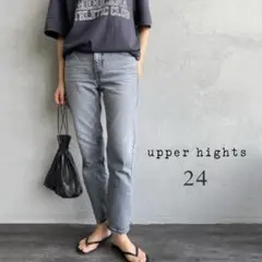 upper hights THE LIPSTICK 24 IRON グレーデニム